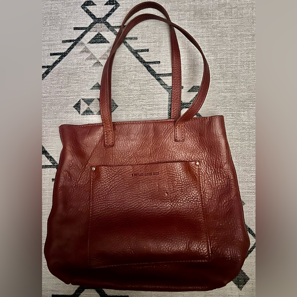 Portland Leather Tote Bag